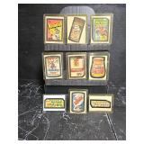 9 Wacky Packages Sticker Trading Cards