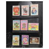 9 1986 Mixed Series Topps Garbage Pail Kids