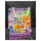 Alakazam V Jumbo promo Pokemon Card