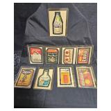 9 Wacky Packages Sticker Trading Cards