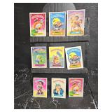 9 1986 Mixed Series Topps Garbage Pail Kids