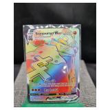Stonjourner Vmax Rainbow Full art Pokemon Card