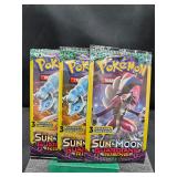 3 Sun & Moon Guardians Rising 3 Card Pack