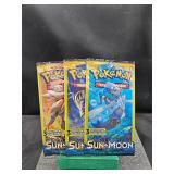 3 Sun & Moon Base 3 Card Pack