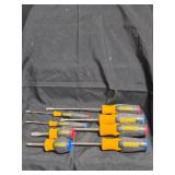 8 Dewalt Screwdrivers