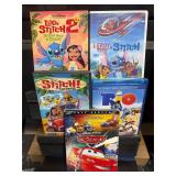 5 Different DVDs