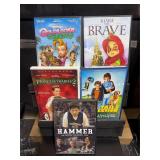 5 Different DVDs