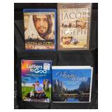 Three religious DVDs Heaven on Earth CD