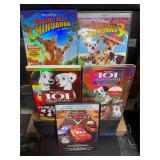 5 Different DVDs