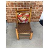 Antique unique rustic chair