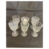 Assortment of goblets