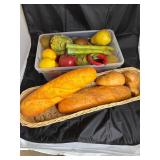decorative faux food lot