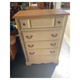 Vintage 5 drawer chest