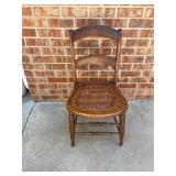 Vintage Cain chair