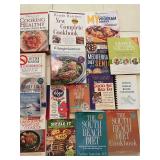 Variety of cookbooks