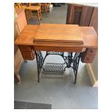 Vintage Singer treadle sewing machine