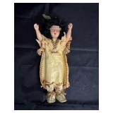 Vintage Native Americanstyle doll