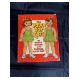 Vintage 'Polka Dot Tots' paper doll set