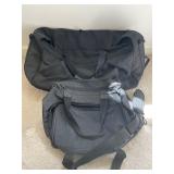 Two black travel bags