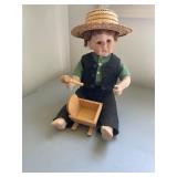 Vintage Amish porcelain doll