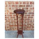 vintage wooden plant stand