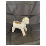 Vintage ceramic lamb planter