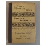 Antique mathematics book