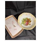 Vintage decorative porcelain serving lot