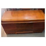Vintage Montgomery Ward cedar hope chest