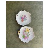Vintage porcelain nut dishes