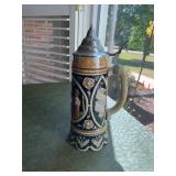 German musical beer stein