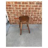 Vintage wooden stool