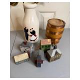 vintage lot featuring a mix of folk art