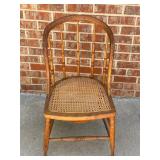 Vintage oak spindle-back chair