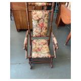 Smaller Vintage wooden rocking chair