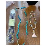 (3)- ASSORTED NECKLACES