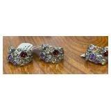 (3)- SIZE 5 STAINLESS STEEL RINGS