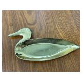 GOLD COLORED DUCK JEWELRY TRAY
