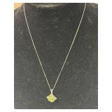 PERIDOT PENDANT NECKLACE