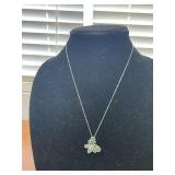 20' BUTTERFLY PENDANT NECKLACE