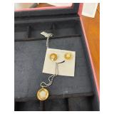 MATCHING NECKLACE AND EARRINGS