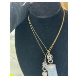 (2)- 32' LEOPARD NECKLACES