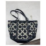 COACH MONOGRAM SHOULDER BAG