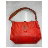 DOONEY & BOURKE ORANGE LEATHER PURSE