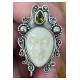 CAMEO RING STERLING SIZE 7