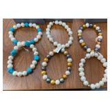(3)- ASSORTED BRACELETS
