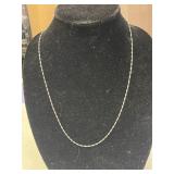 20' STERLING SILVER CHAIN