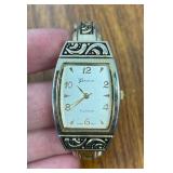 GENEVA PLATINUM WRIST WATCH