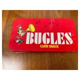 VINTAGE METAL BUGLES TIN
