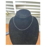 (2)- 18' STERLING SILVER CHAINS